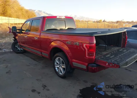 2015 Ford F-150 Platinum из США, поврежденный, VIN 1FTFW1EG6FFA99546